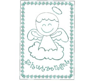 ITH Postkarte Little Angels - Schutzengel